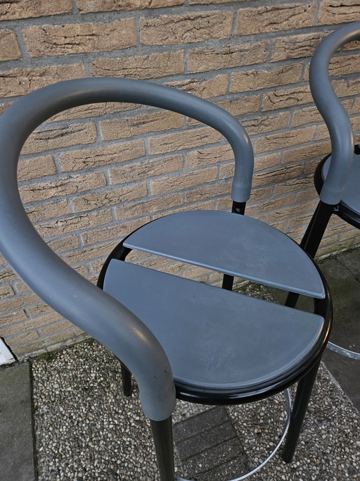 Taburete de bar de diseño Fritz Hansen Pelikan 1992