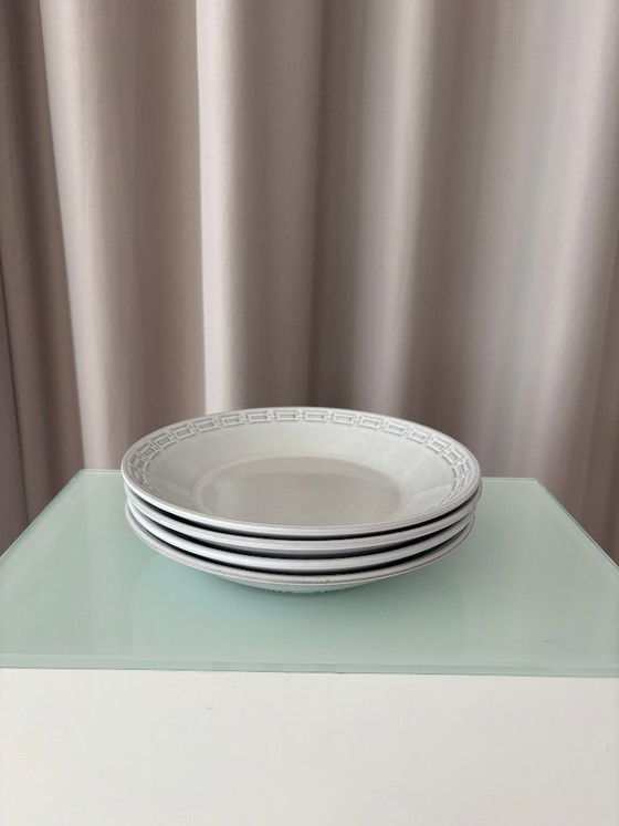 Set di 4 piatti fondi vintage in gres Ceramano Germania | Stile moderno di metà secolo – Stoviglie, Ceramic (photo 5 of 10)