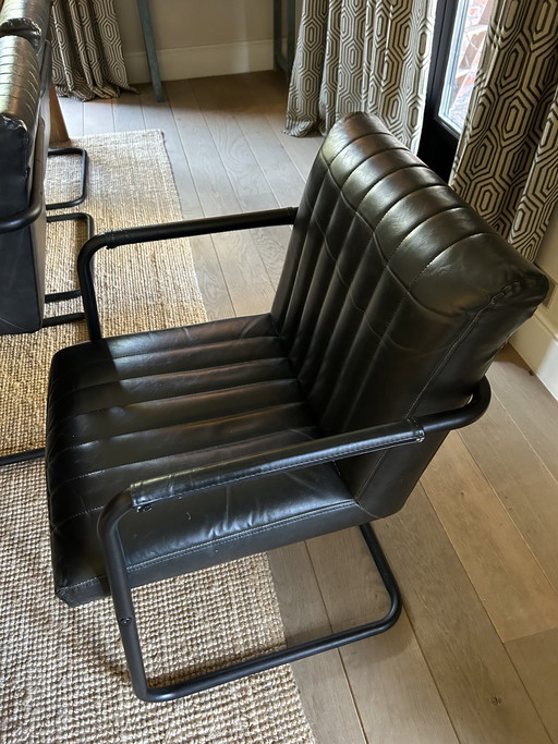 8 Dutch Bone dining chairs