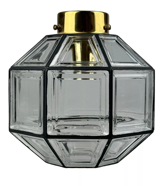 Image 1 of Lampada da soffitto anni &#39;60 e &#39;70 Limburgo Germania vetro Space Age Design