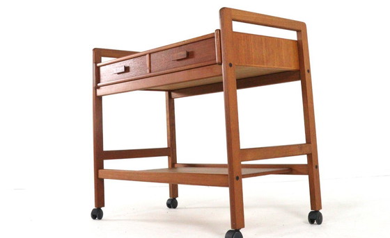 Image 1 of Danish trolley with two drawers 'Favrholt' vintage