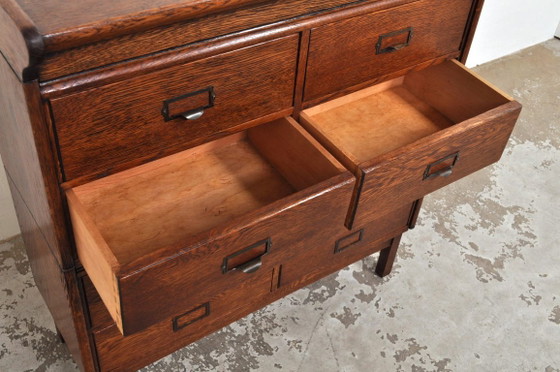 Cassettiera antica Globe Wernicke, primi del '900. – Cassettiere, Wood (photo 14 of 14)