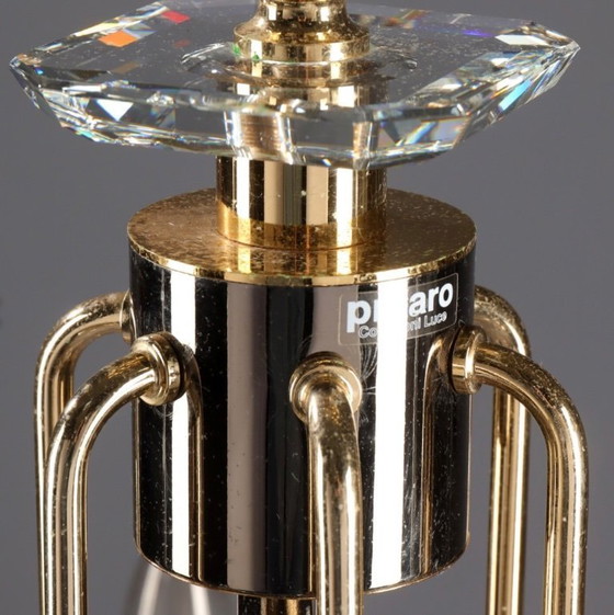 Image 1 of Prearo Luce 1980’s Italy crystal chandelier 
