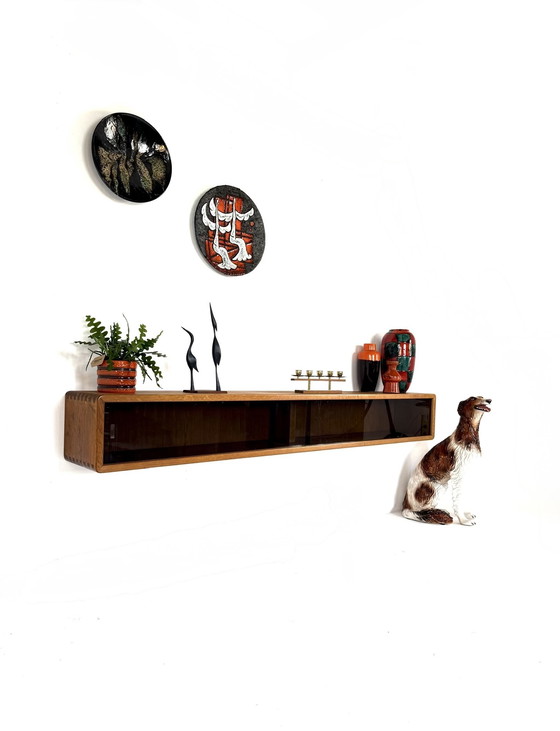 Image 1 of Vintage XL floating wall unit ‘80s