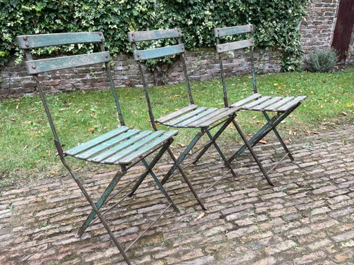 Garden chairs Folding chairs Bistro chairs French