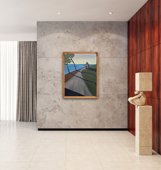 Image 1 of Öl auf bespanntem Keilrahmen 81x60cm.  Wird ohne Rahmen verkauft