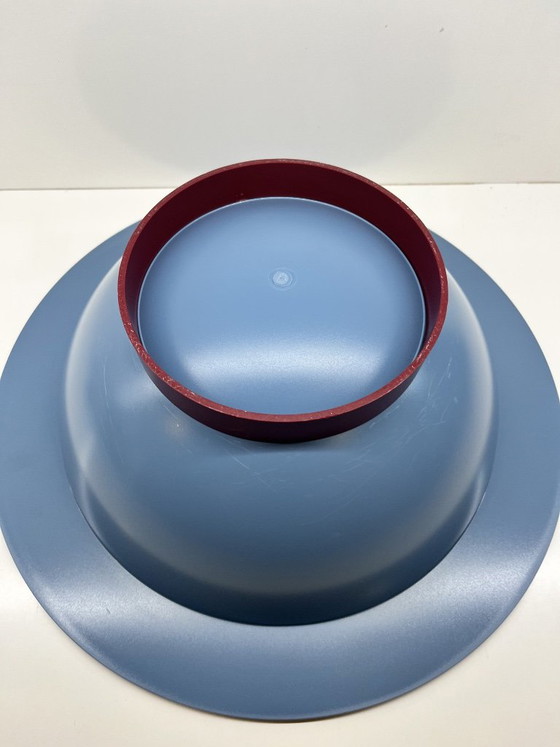 Ciotola Alessi Euclid di Michael Graves - Postmodern/Memphis, Ciotole, Plastica, Blu (foto 6 di 10)