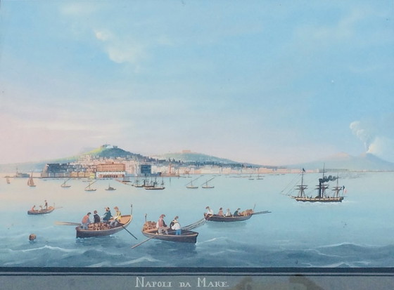 Image 1 of Gouaches napolitanos * siglo XIX * (según Giuseppe Scoppa)