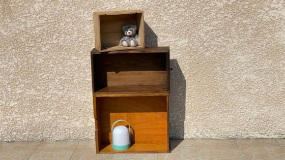 Scaffale Vintage con Cassetti in Rovere Massiccio – Credenze, Wood (photo 14 of 30)