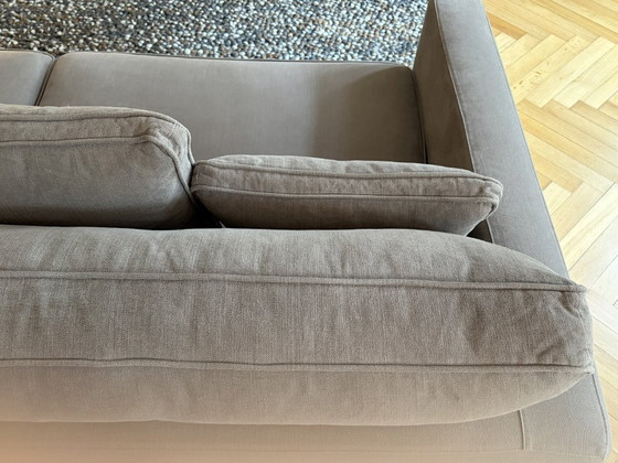 Image 1 of Roche Bobois 3-zitsbank LONG ISLAND grijze tint