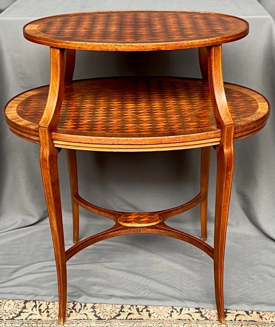 Victoriaanse serveertafel – Bijzettafels, Wood (photo 7 of 7)