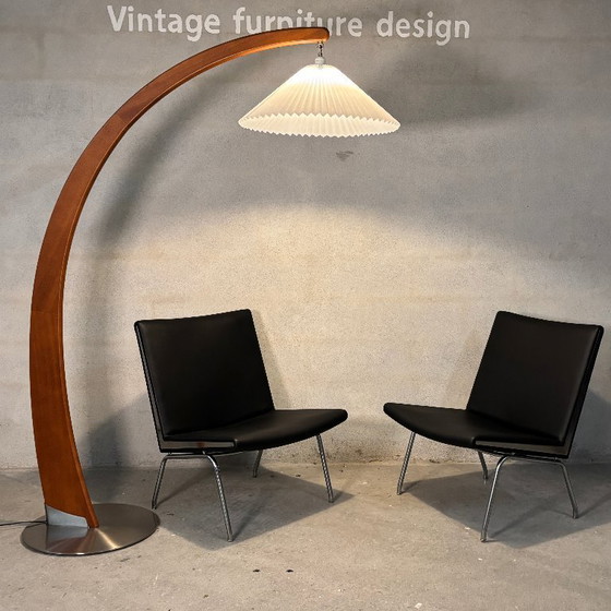 Image 1 of Vintage Italian Natuzzi "Luna" Floor Lamp — 1990s