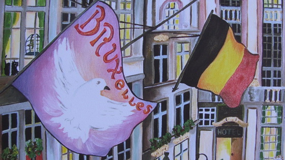'Bruxelles' di Linnea Pergola – Stampe artistiche, Tela (photo 5 of 7)