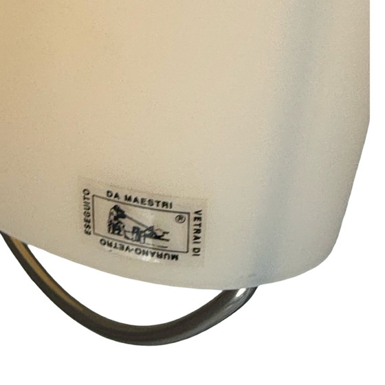 Image 1 of Da Maestri Murano - Lampada a sospensione, con rosone a soffitto - Vetro conico traslucido