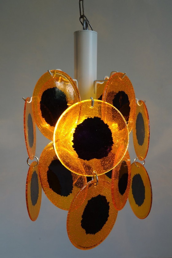 Image 1 of Vintage 1970s chandelier – Space Age dlg Gino Viscosi