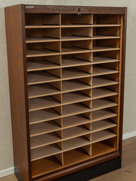 Image 1 of 1950s Roller Shutter Cabinet, Soennecken