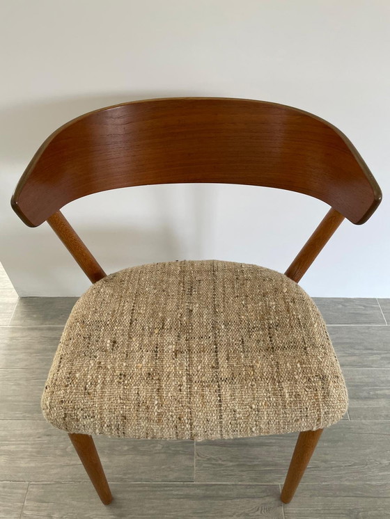 Image 1 of 4 x Helge Sibast Esstischstühle, Modellnummer 7, 1953