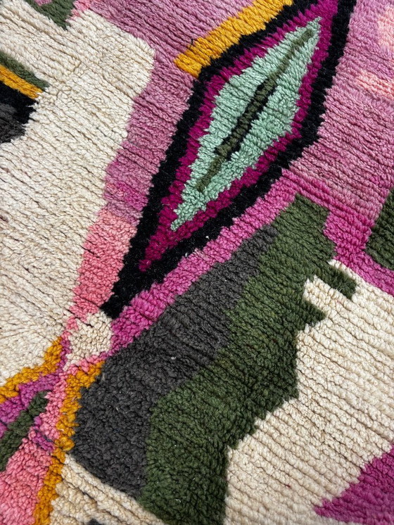 Image 1 of Modern Moroccan Boujad Rug 160x270 cm Wool Carpet – Rug for Modern Interiors