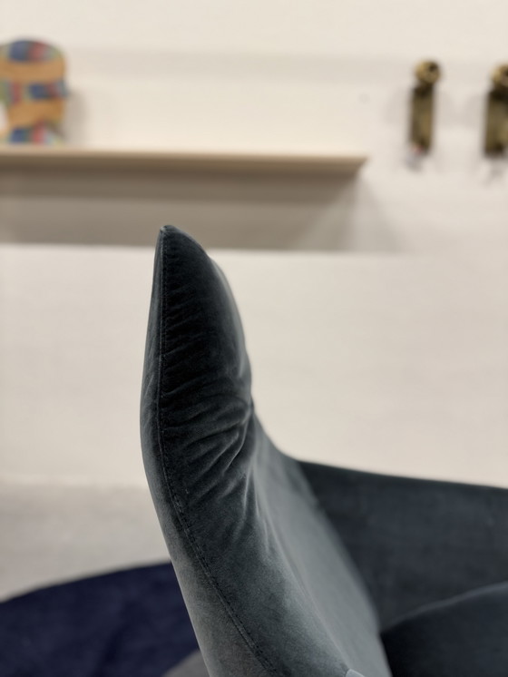 Image 1 of Montis Enzo Armchair Harald fabric Blue