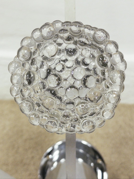 Plafondlamp van Gaetano Sciolari, Plafondlampen, Chroom, Glas, Zilver (foto 6 van 10)