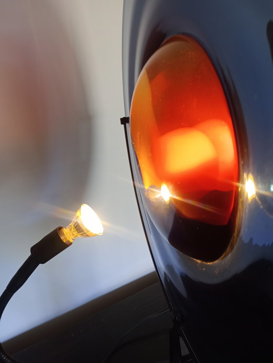 Image 1 of Murano sunset table lamp Elio Raffaelli, Robert Cammozzo