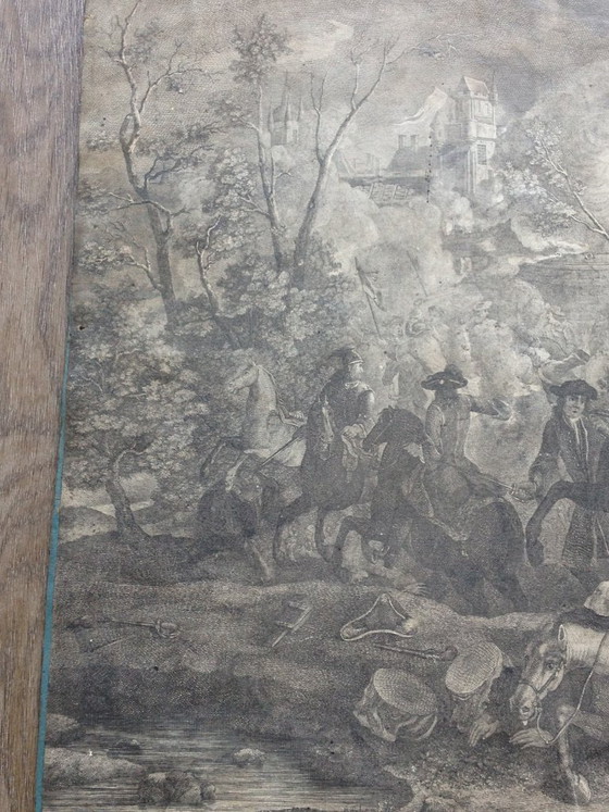 Image 1 of Grabado/Impresión: Captura de Thionville por el duque de Enghien (Gran Condé) el 10 de agosto de 1643.