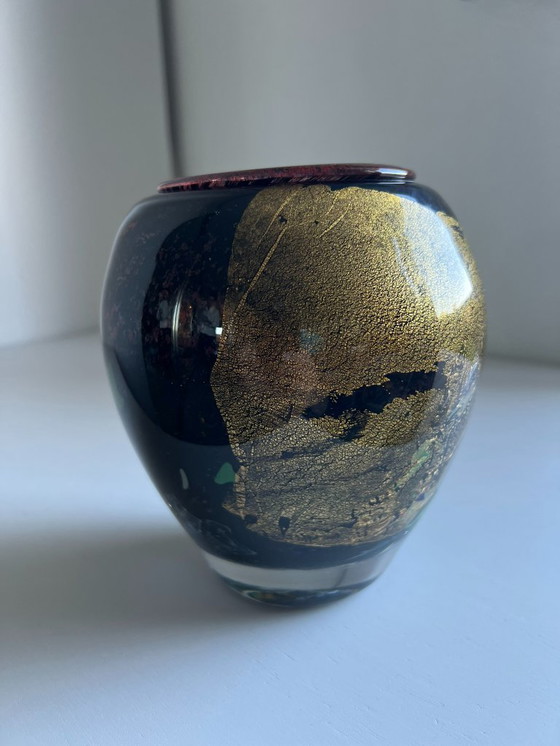 Image 1 of Blown glass vase, Jean-Claude NOVARO