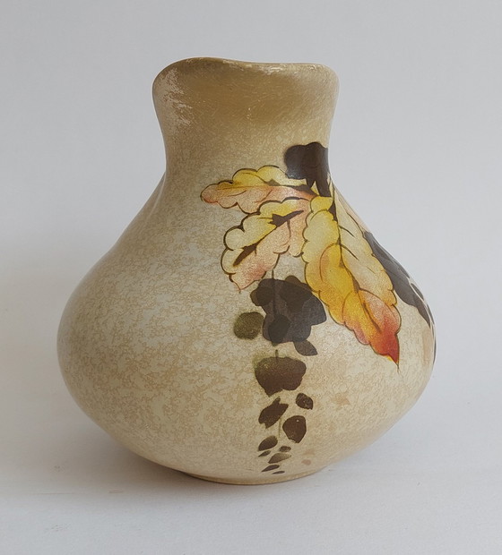 Image 1 of Vintage Brentleigh 1940's English hand painted jug.