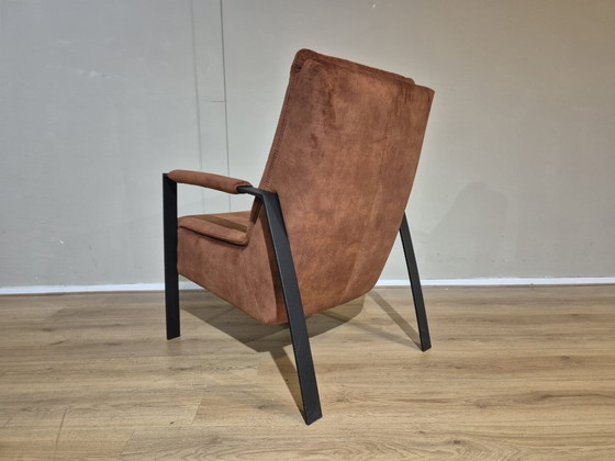 Image 1 of Showroommodel - Montel Sintra Fauteuil - Koper - Brons - Zwart - Velours