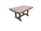 Vintage French Trestle Farmhouse Dining Table in Oak by Master Cabinetmakers Postaire, 1940s – eettafels (photo 2 of 10)