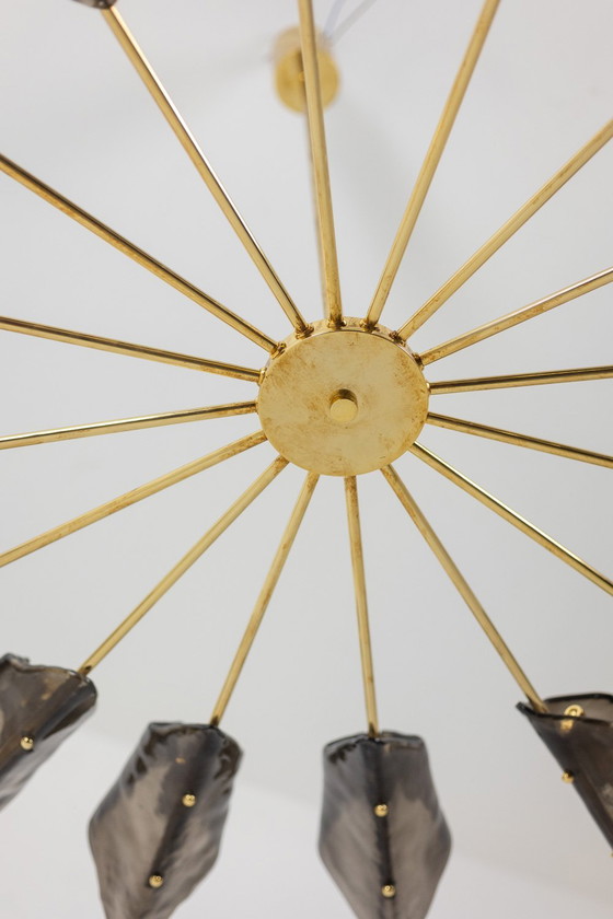 Image 1 of Simone Malachin: Lustre "Étoile" en Verre de Murano, Contemporain