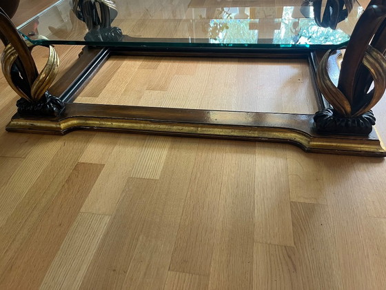 Design salontafel (Jean Roche / Hollywood Regency-stijl) – Glass (photo 4 of 9)