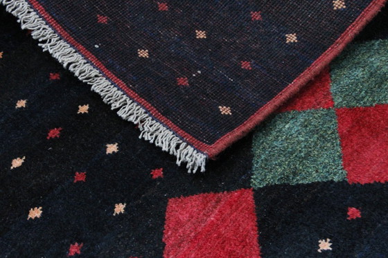 Image 1 of Tappeto persiano originale Gabbeh Ghashghai tappeto orientale 152 cm x 102 cm vecchio naturale