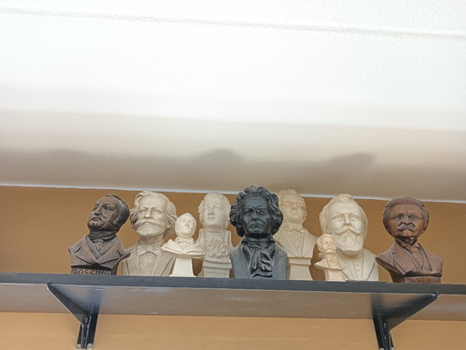 Busts of composers