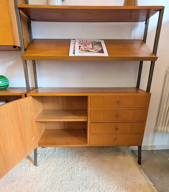 Image 1 of Vintage modulair vrijstaand wandmeubel 