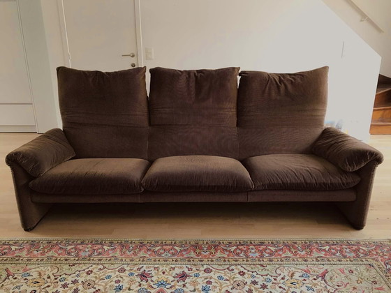 Image 1 of Ensemble canapé Cassina Maralunga – 3 places + 1 place