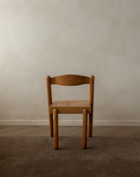 Image 1 of Sedie da pranzo vintage italiane Iva di Roberto Pamio e Renato Toso per Stilwood, 1972, set di 4