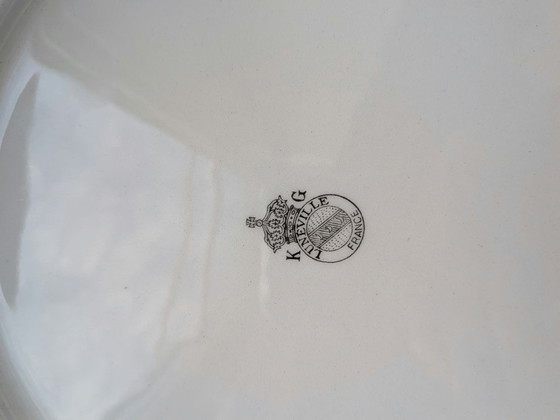 K&G Luneville Art Nouveau Decorative Bowl, Decorative Objects, Ceramic, Creme (photo 4 of 15)