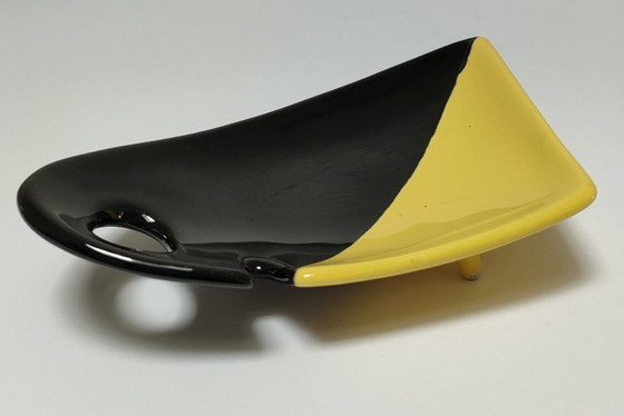 Image 1 of Vassoio portaoggetti antropomorfo in ceramica degli anni '50