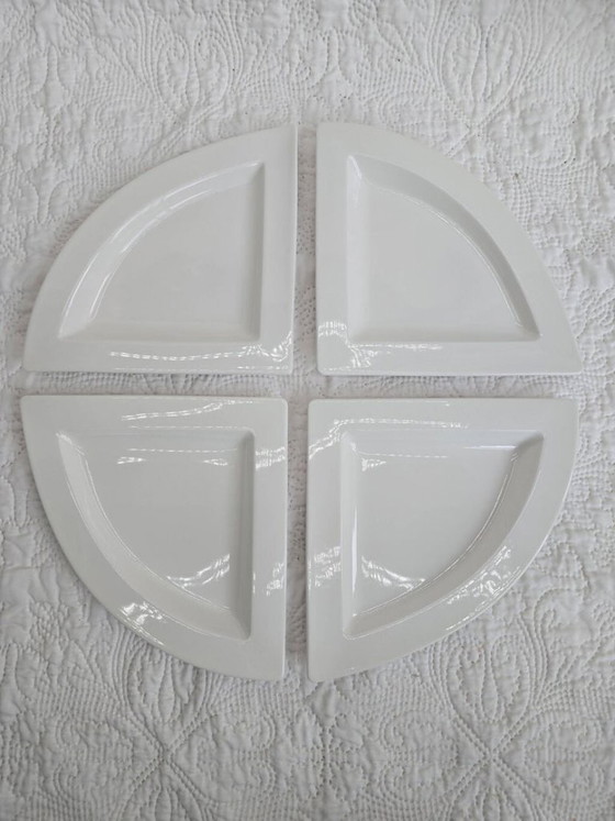 Ensemble de 4 Assiettes Villeroy & Boch – Art de la table, Porcelain (photo 3 of 5)
