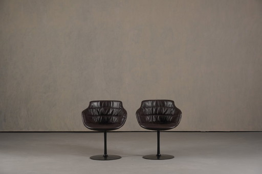 Flow fauteuils van Jean-Marie Massaud voor MDF, Italië, jaren 2000, set van 2.