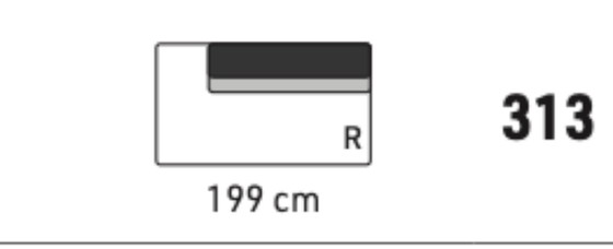 Image 1 of Cómodo sofá esquinero Koozo Junior