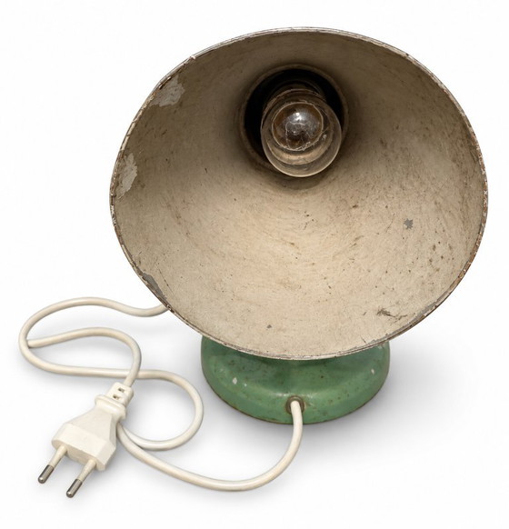 1960s Industrial Style Table Lamp – Metal (photo 5 of 6)