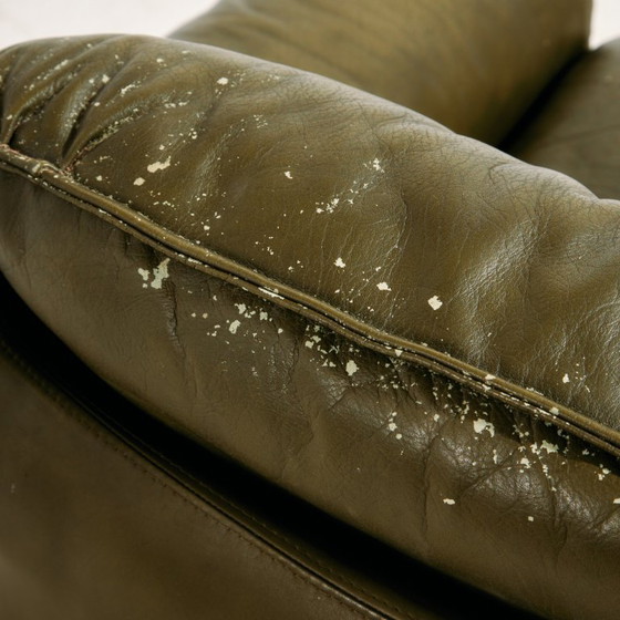 Image 1 of MK10258 Ledersofa-Set, 3-teilig