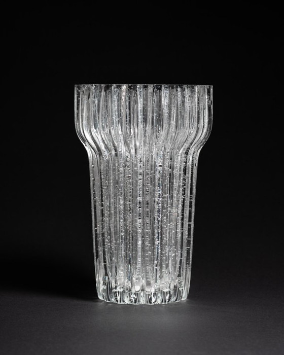 Image 1 of Glass Vase Glashütte Limburg West Germany Mid-Century 60s–70s incl Original Box