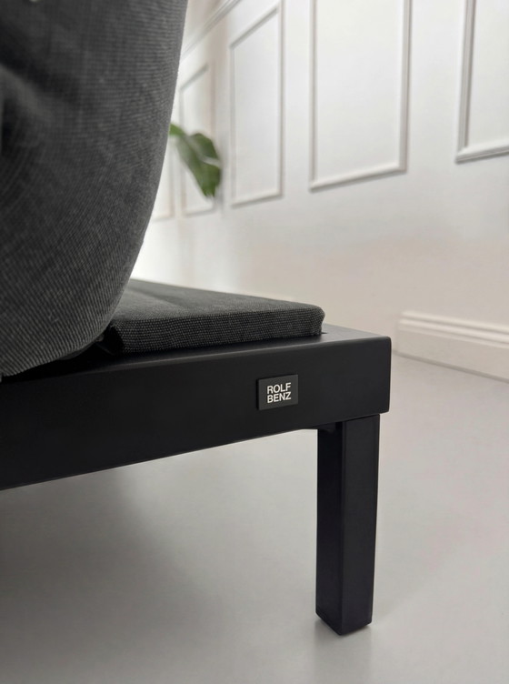 Image 1 of Rolf Benz Nova Sofá de diseño Grau Couch Schlaffunktion Elektrisch