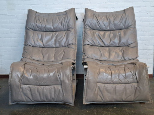 2x Siesta lounge chair van Inmar Relling jaren '60