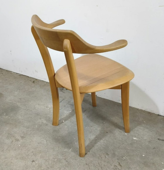 Chaises de salle à manger en bois d'aulne années 80 – Vintage (photo 5 of 7)