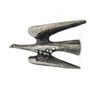 3x Brutalist Birds Wall Decoration, Ars Mundo, Germany, 1970s