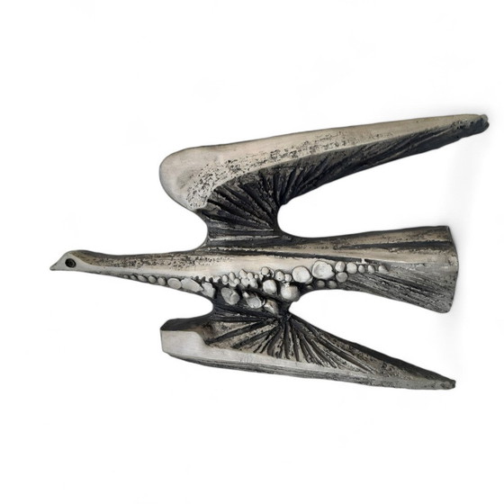 Image 1 of 3x Brutalistische Vögel Wanddekoration, Ars Mundo, Deutschland, 1970er Jahre